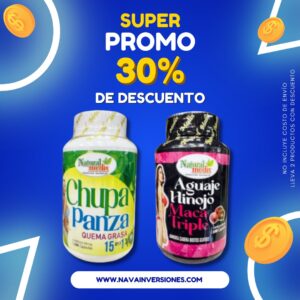 Promoción Chupa Panza + Aguaje Maca